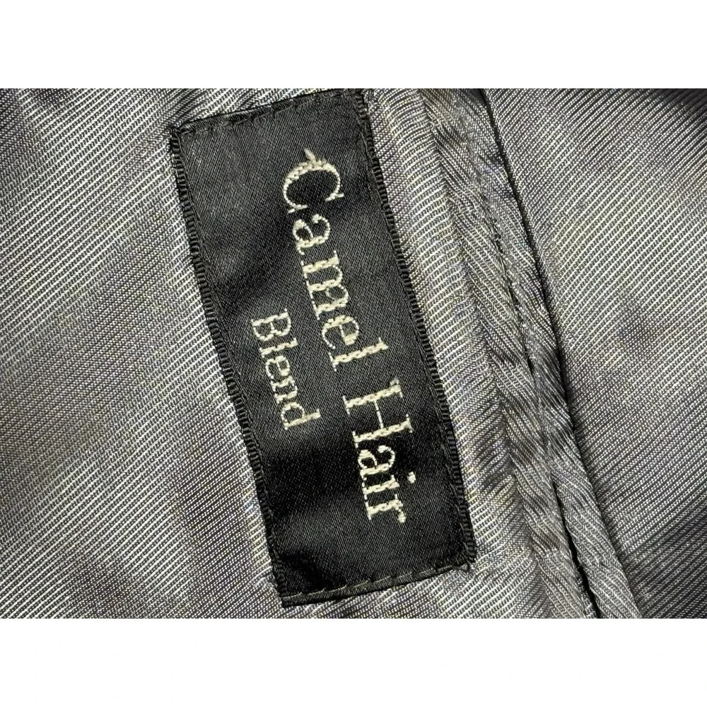 Gianfranco Ruffini Italy Men's Sport Coat Blazer Two Button Gray Camel Blend 42L
